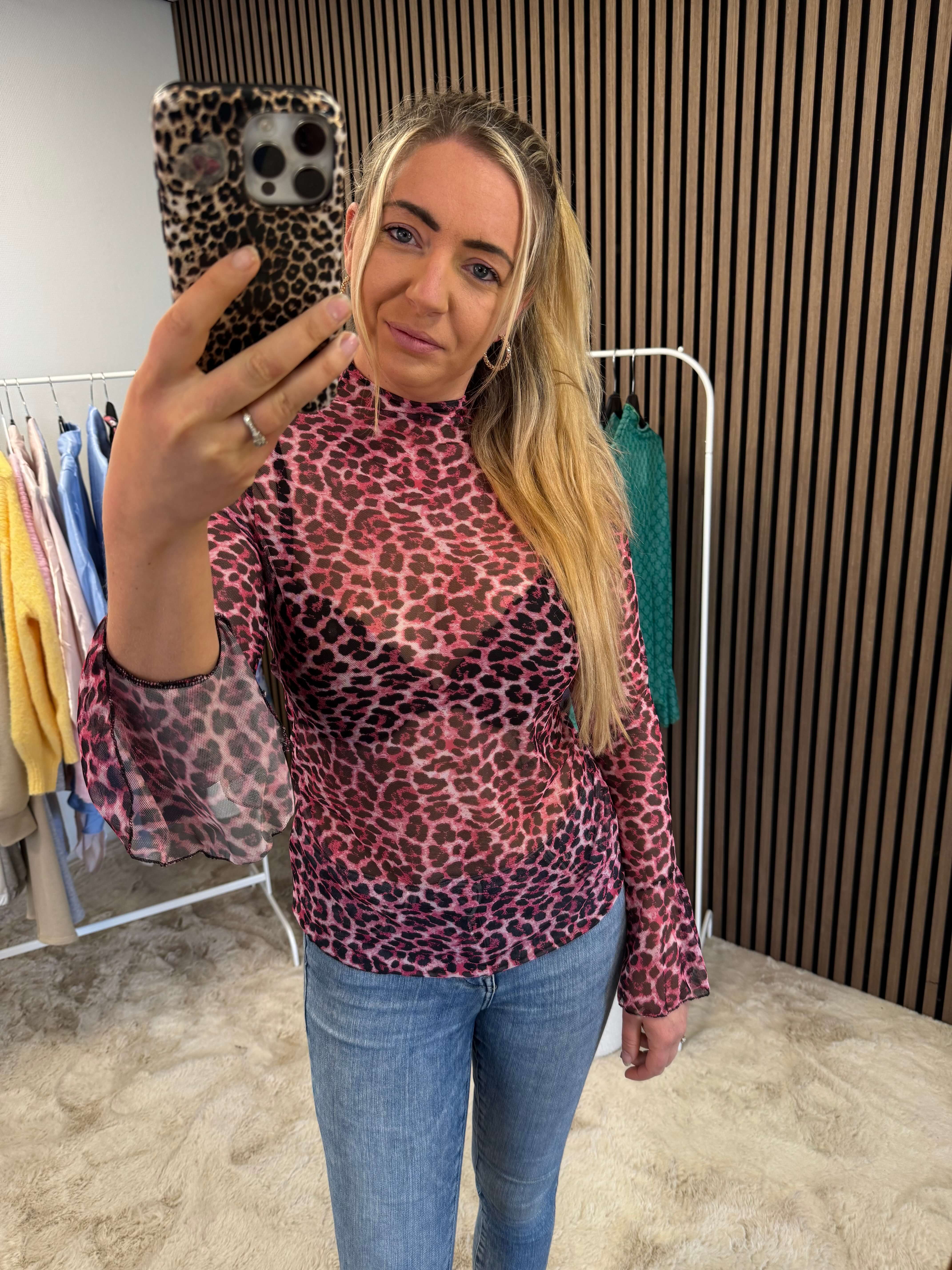 PANTER LACE TOP