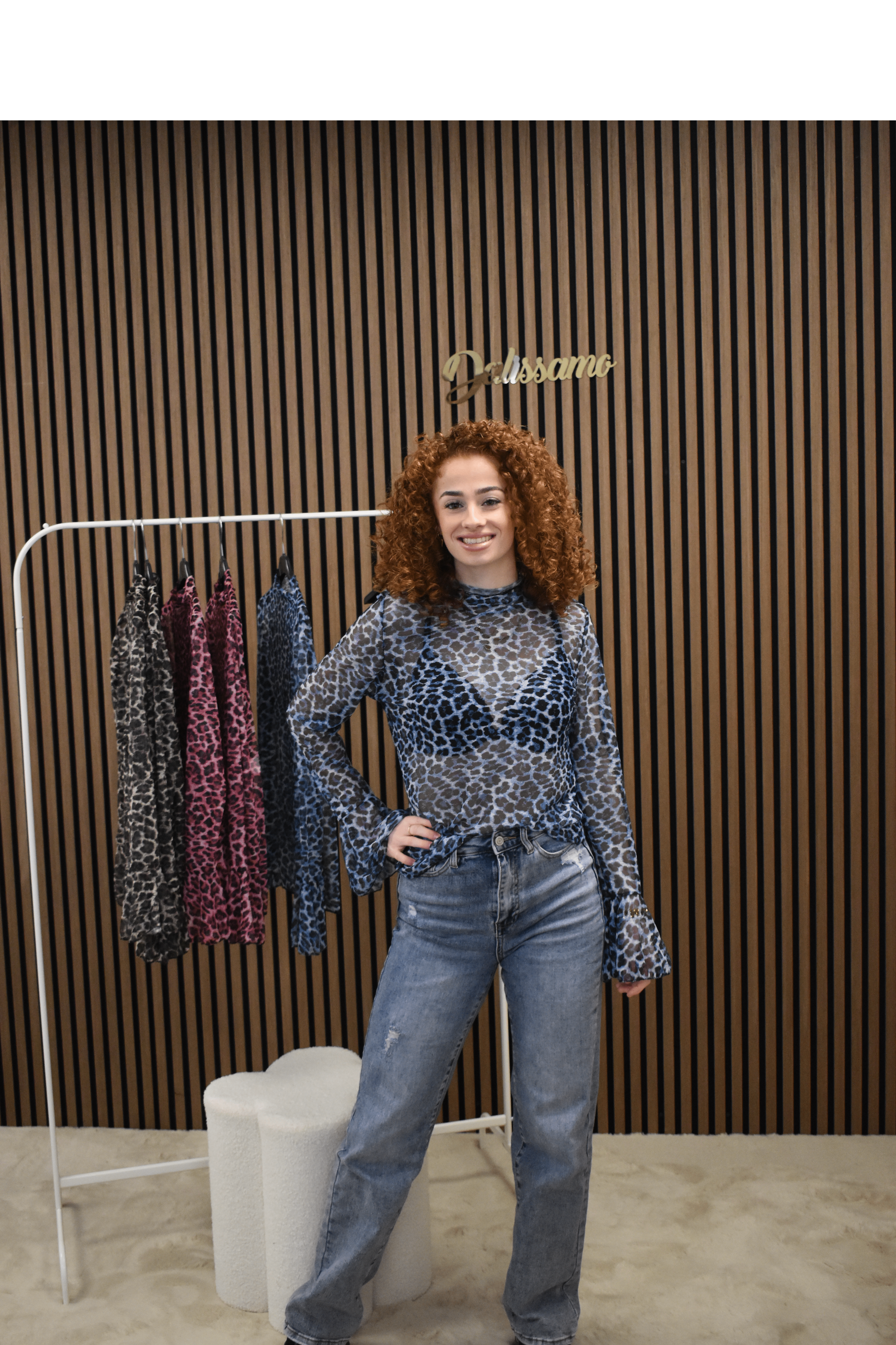 PANTER LACE TOP