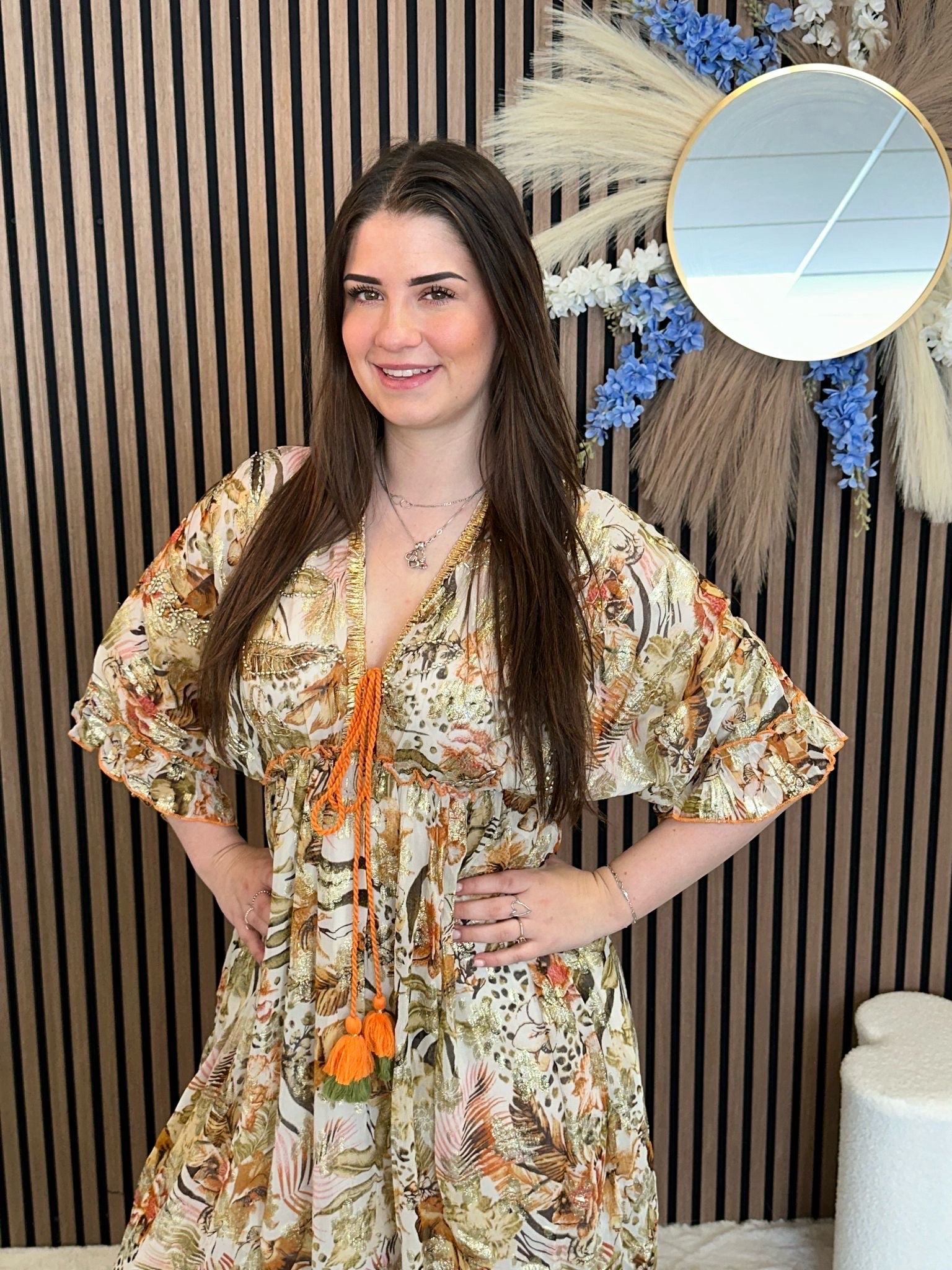 GOLDEN IBIZA DRESS