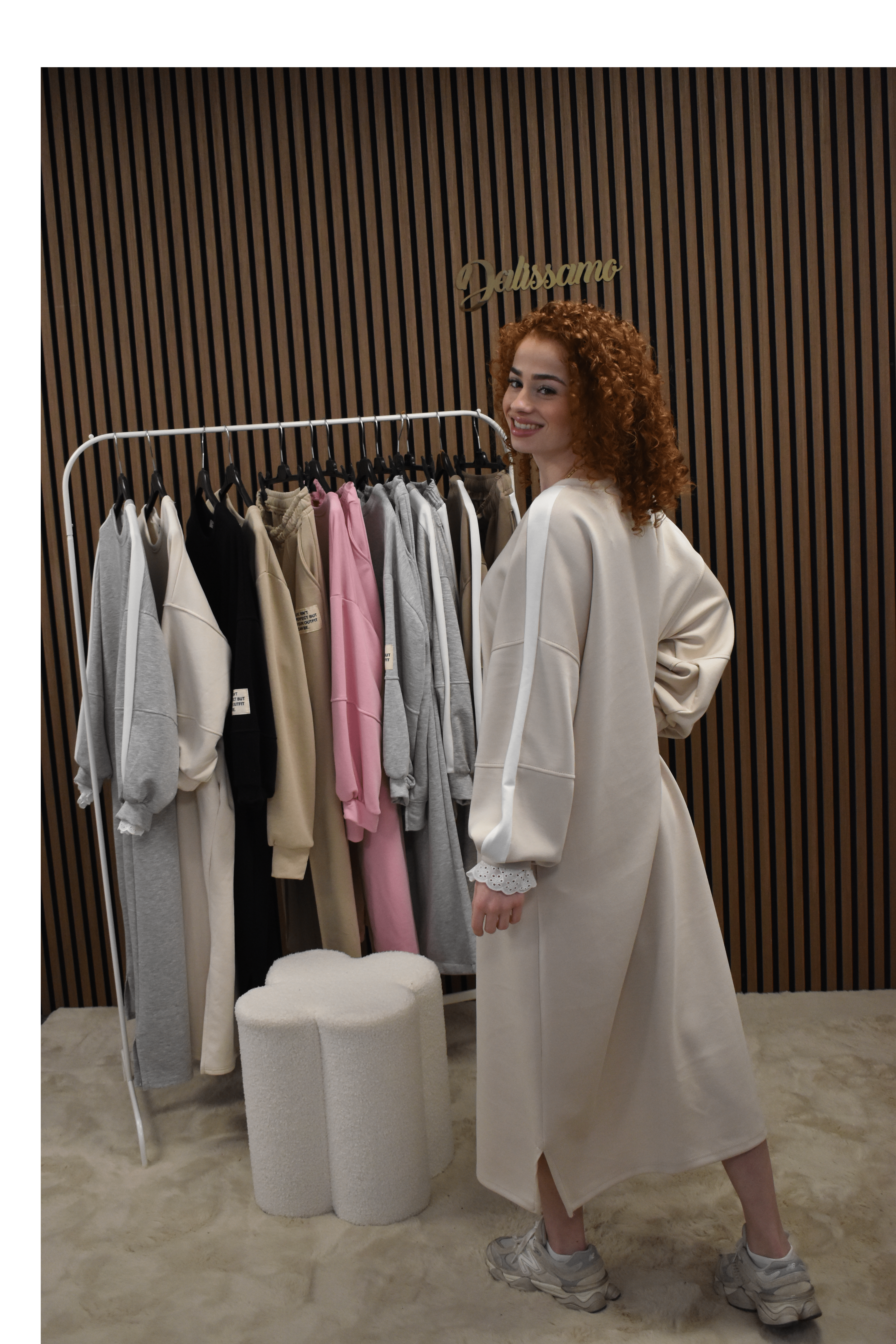 COMFY JURK MET KANTEN MOUWTJE