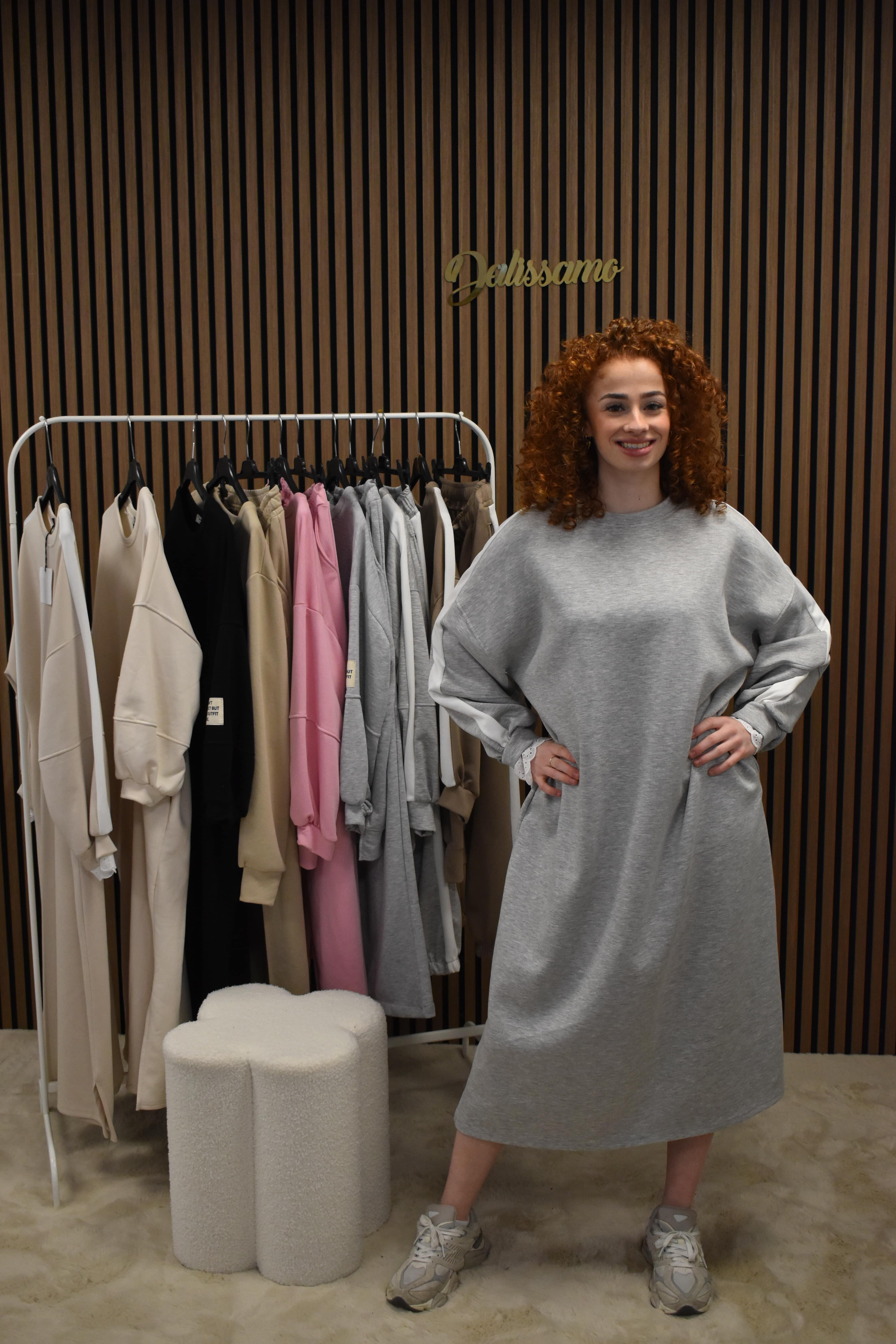 COMFY JURK MET KANTEN MOUWTJE